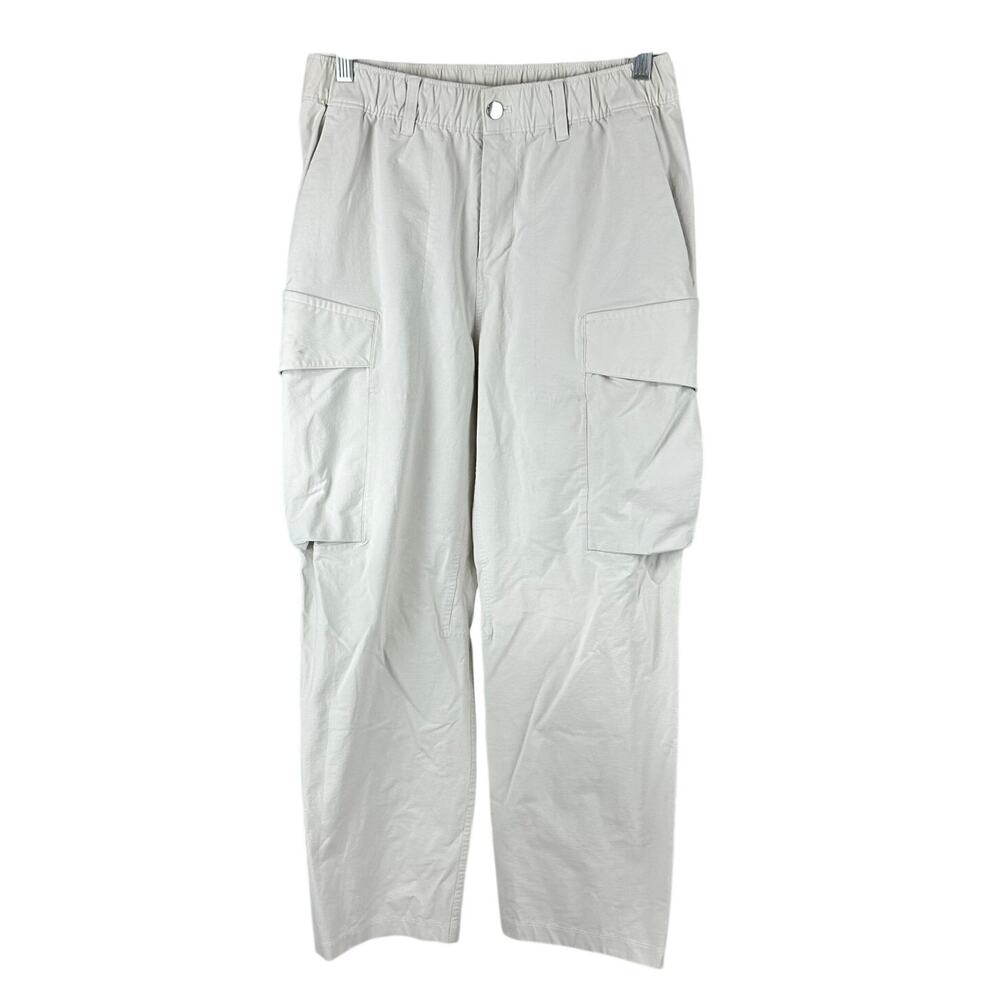 Lululemon Stretch Cotton VersaTwill Relaxed Cargo Pant Bone Men's 31 x 28 EUC